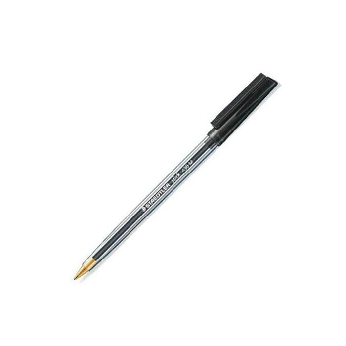 Pack De 50 Unidades Staedtler Bolígrafo Stick 430 Negro