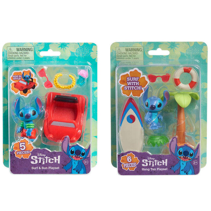 Pack De 6 Unidades - Blister Figura Stitch Disney Surtido
