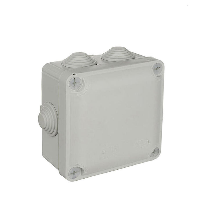 Pack De 6 Unidades - Caja Cuadrada Estanca 100x100x55mm Con Tornillos Solera Y715