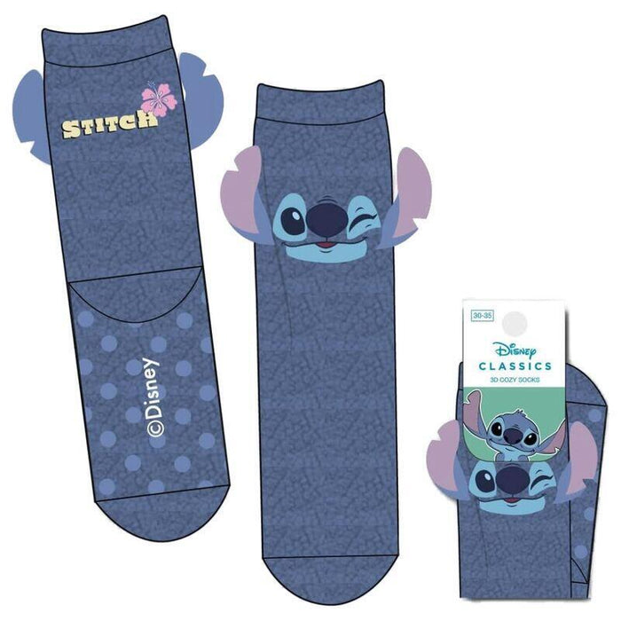 Pack De 6 Unidades - Calcetines Antideslizantes Stitch Disney