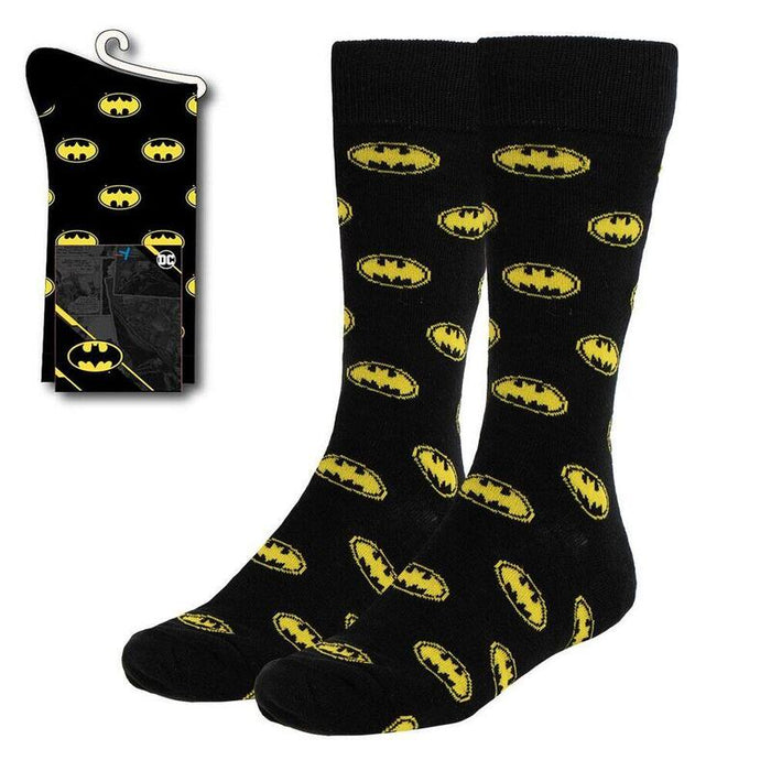 Pack De 6 Unidades - Calcetines Batman Dc Comics Adulto