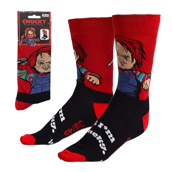 Pack De 6 Unidades - Calcetines Chucky Adulto