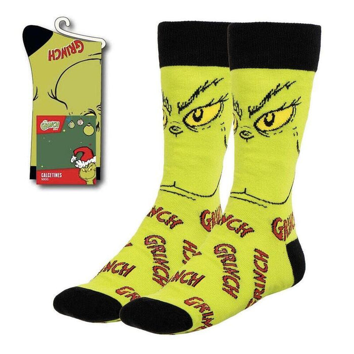 Pack De 6 Unidades - Calcetines Grinch Adulto