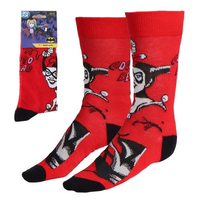 Pack De 6 Unidades - Calcetines Harley Quinn Dc Comics Adulto