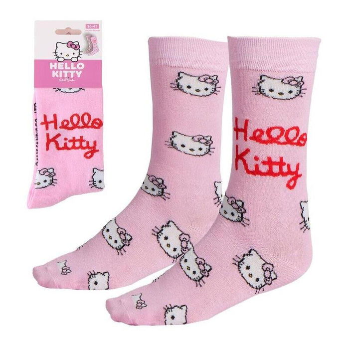 Pack De 6 Unidades - Calcetines Hello Kitty Adulto