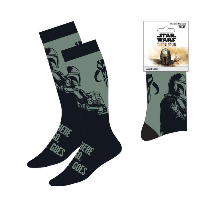 Pack De 6 Unidades - Calcetines Mandalorian Star Wars Adulto