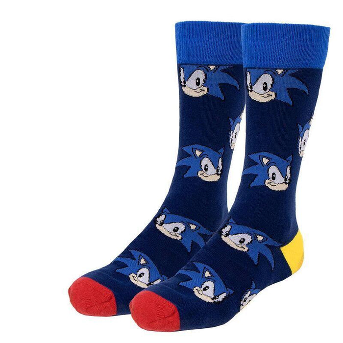 Pack De 6 Unidades - Calcetines Sonic The Hedgehog Adulto