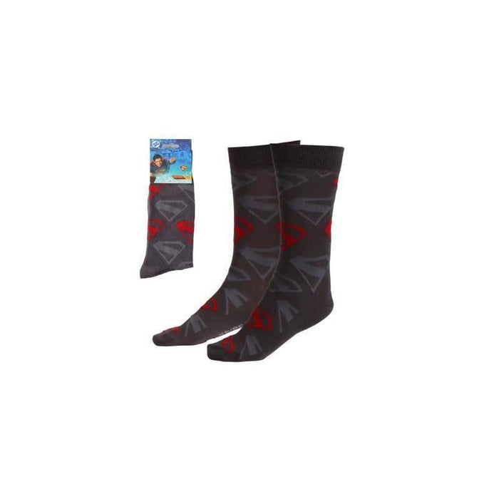 Pack De 6 Unidades - Calcetines Superman Dc Comics Adulto