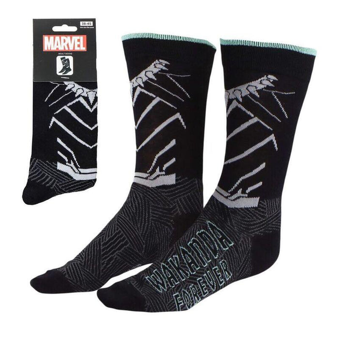 Pack De 6 Unidades - Calcetines Wakanda Black Panther Marvel