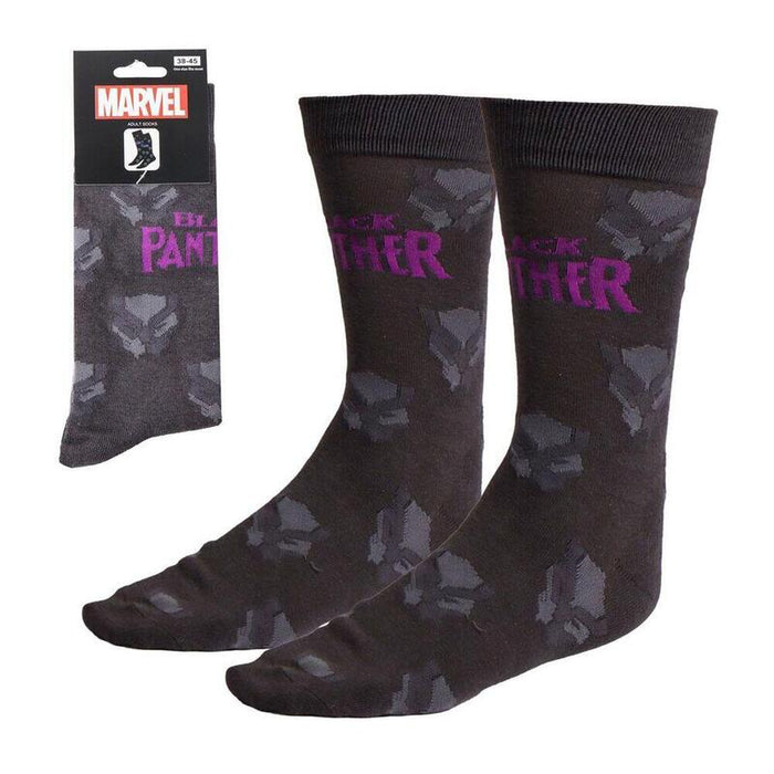 Pack De 6 Unidades - Calcetines Wakanda Black Panther Marvel