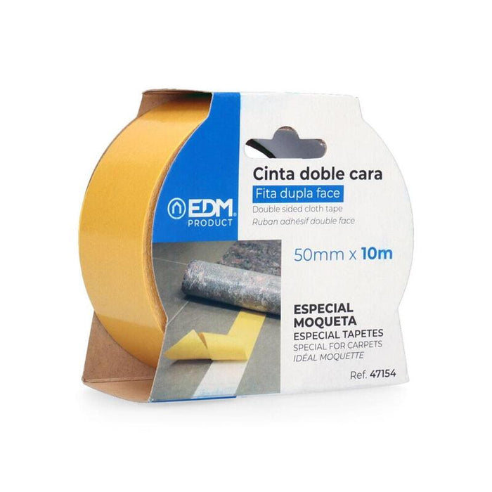 Pack De 6 Unidades - Cinta Adhesiva Doble Cara 10m X 50mm Edm