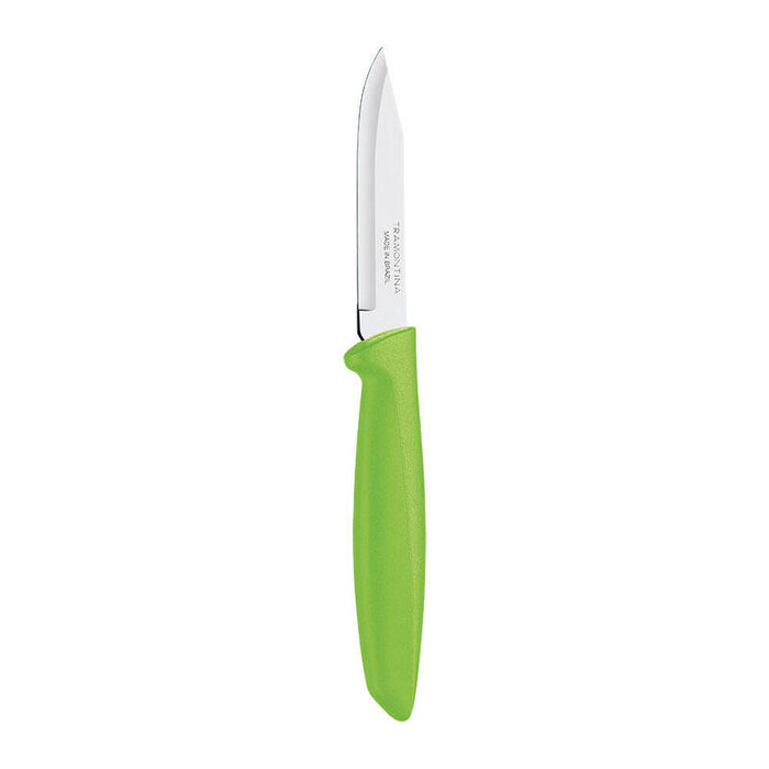 Pack De 6 Unidades - Cuchillo Para Legumbres Y Frutas 3" Plenus Verde 7,62cm Tramontina