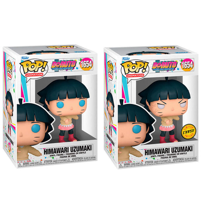 Pack De 6 Unidades - Figura Pop Boruto Himawari Uzumaki 5 + 1 Chase