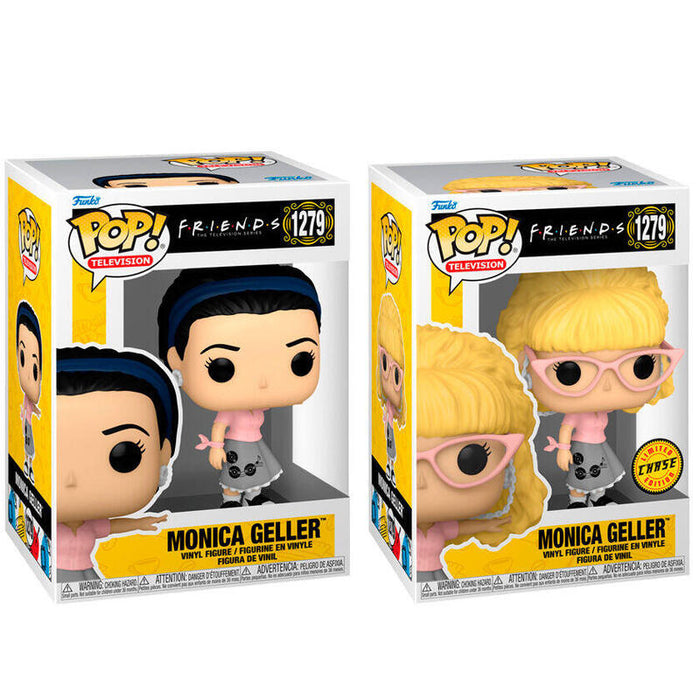 Pack De 6 Unidades - Figura Pop Friends Monica Geller 5 + 1 Chase