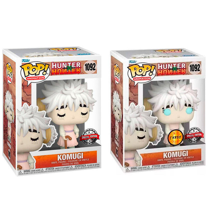 Pack De 6 Unidades - Figura Pop Hunter X Hunter Komugi Exclusive 5 + 1 Chase