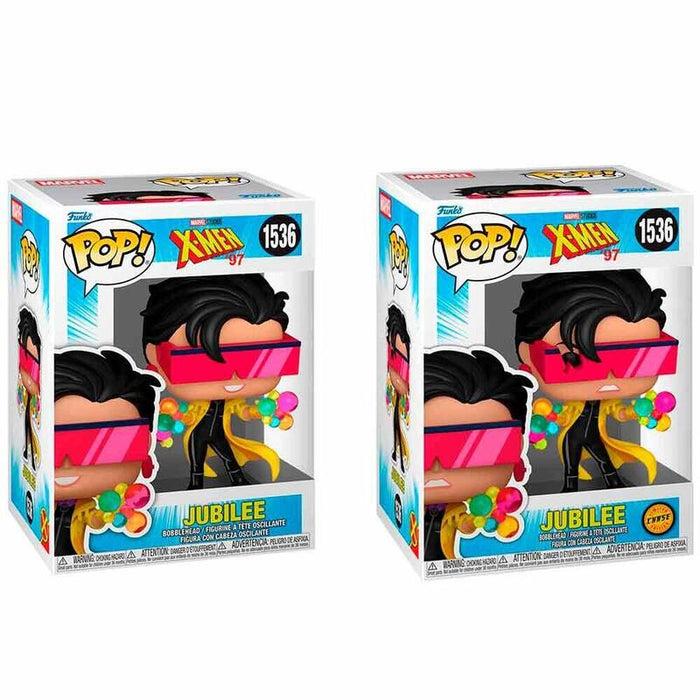 Pack De 6 Unidades - Figura Pop Marvel X-Men '97 Jubilee 5 + 1 Chase
