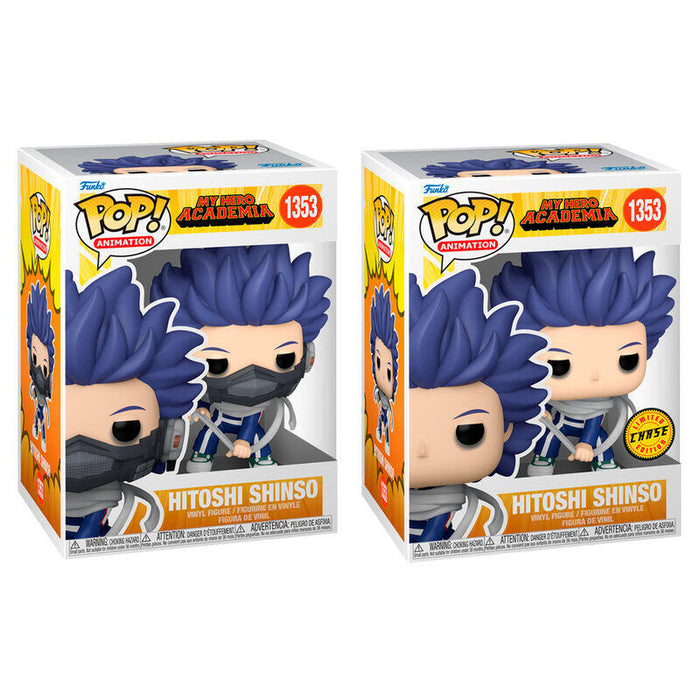 Pack De 6 Unidades - Figura Pop My Hero Academia Hitoshi Shinso 5 + 1 Chase