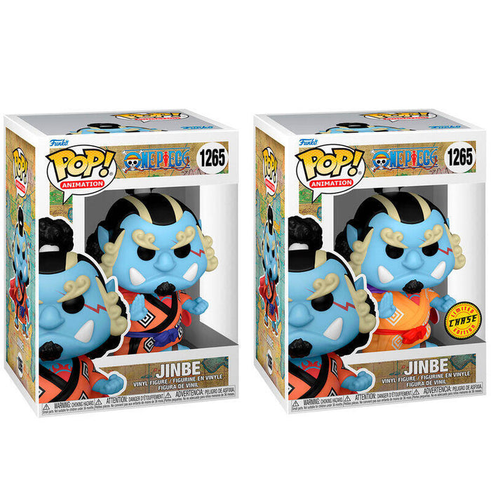 Pack De 6 Unidades - Figura Pop One Piece Jinbe 5 + 1 Chase