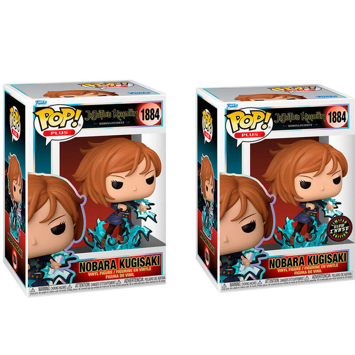 Pack De 6 Unidades - Figura Pop Plus Jujutsu Kaisen Shibuya Incident Nobara Kugisaki 5 + 1 Chase