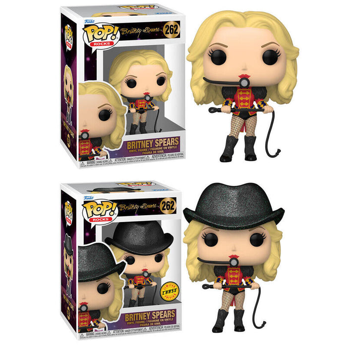 Pack De 6 Unidades - Figura Pop Pop Rocks Britney Spears 5 + 1 Chase