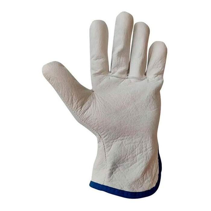 Pack De 6 Unidades - Guante Piel Flor Vacuno Natural, Driver, T-10 Xl