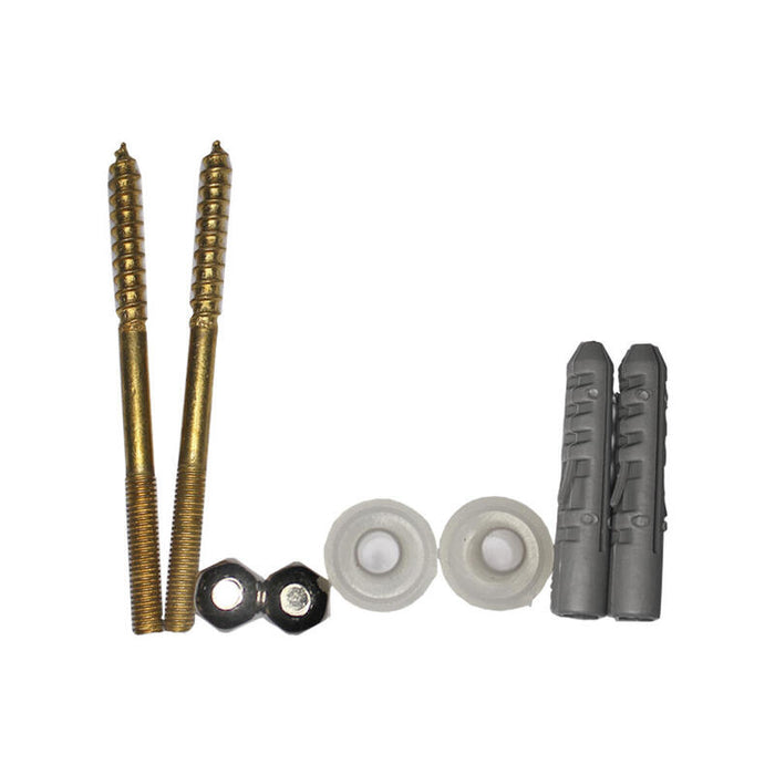 Pack De 6 Unidades - Juego De Tornillos De Wc De Laton M5x75mm (Envasado)