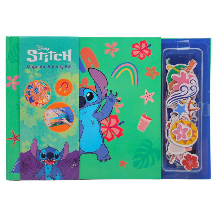 Pack De 6 Unidades - Libro Magnetico + Sticker Stitch Disney