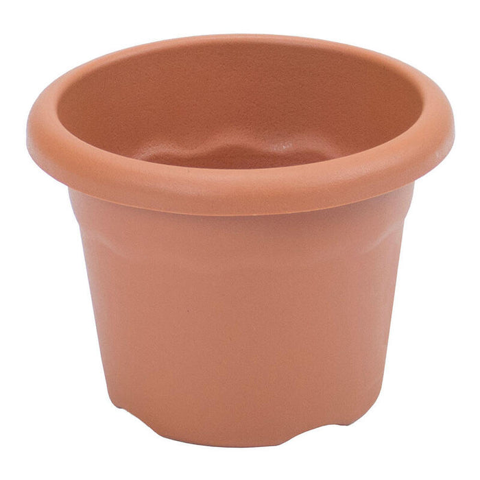 Pack De 6 Unidades - Maceta De Inyeccion Color Terracota Ø22cm Plastiken