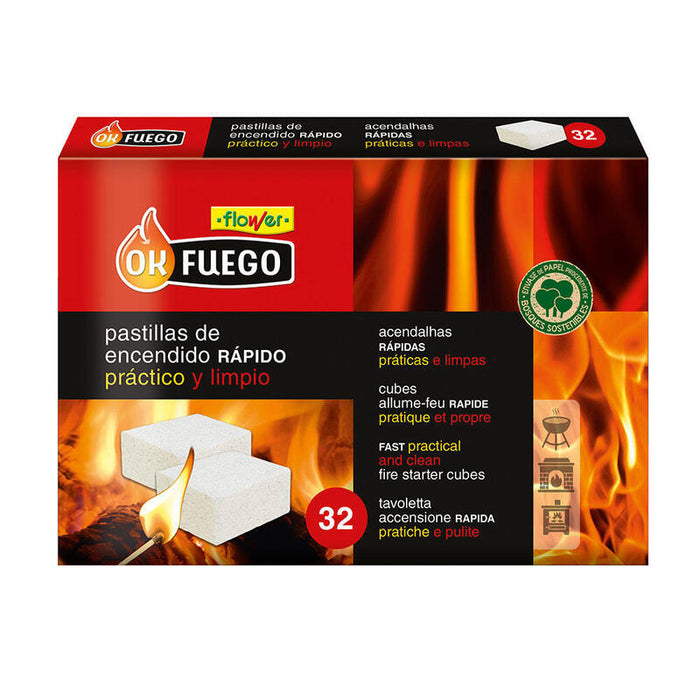 Pack De 6 Unidades - Pastillas De Encendido Rápido, 32 Uds