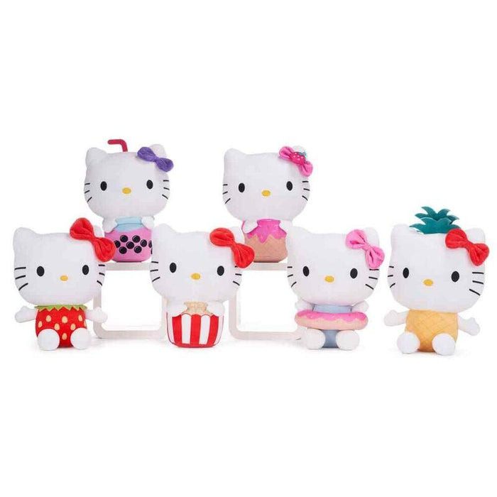 Pack De 6 Unidades - Peluche Hello Kitty Treats Surtido 25cm