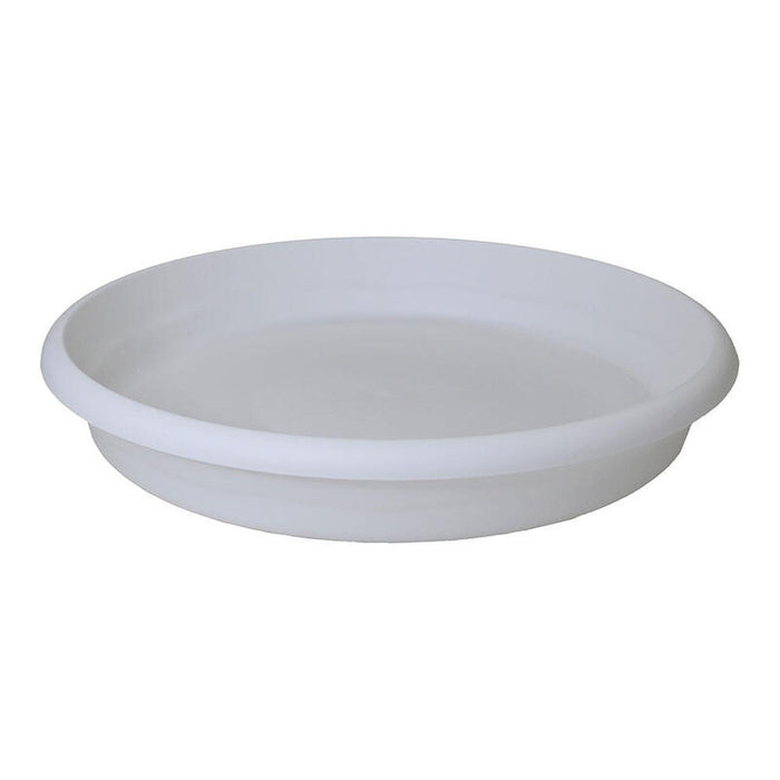 Pack De 6 Unidades - Plato De Inyeccion Para Maceta Terra Ø20cm Blanco Plastiken