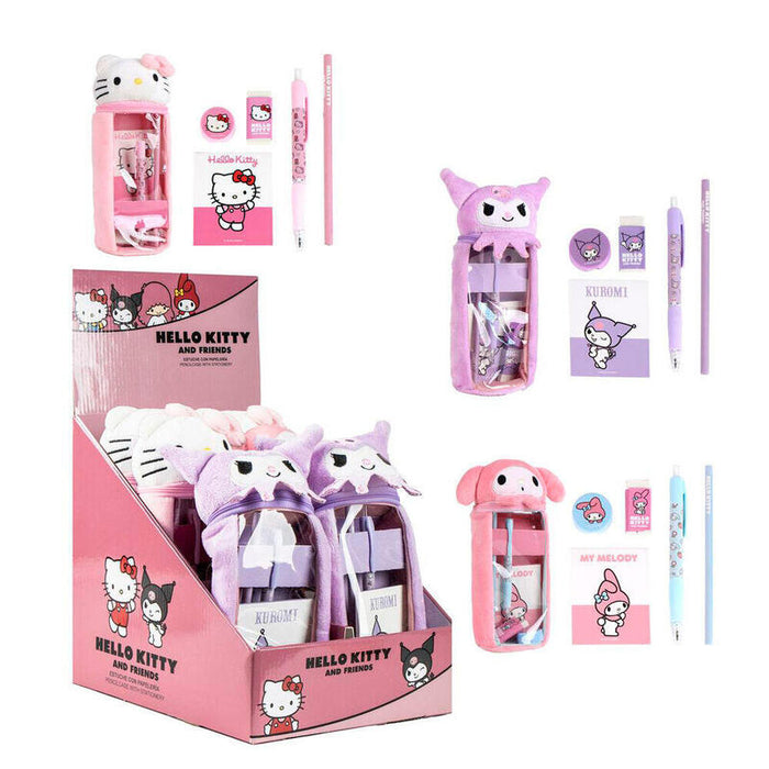 Pack De 6 Unidades - Portatodo Peluche Hello Kitty Surtido