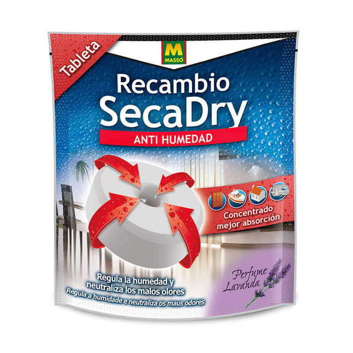 Pack De 6 Unidades - Secadry Recambio En Tableta 450g 231485 Masso