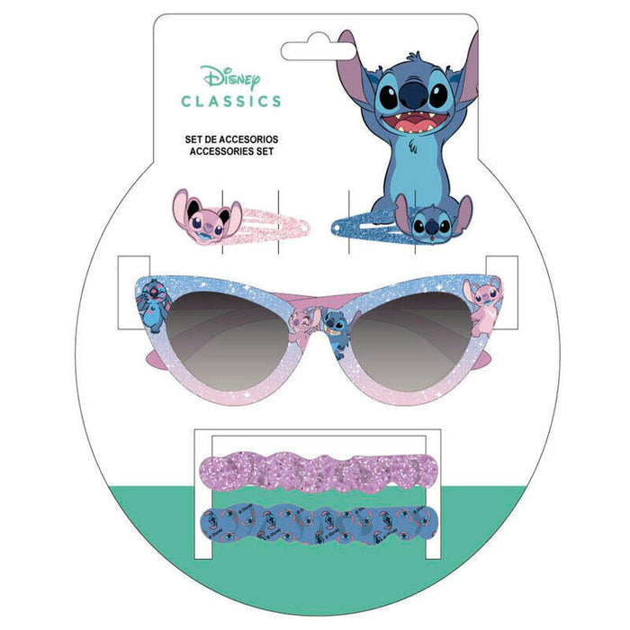 Pack De 6 Unidades - Set Belleza + Gafas Sol Stitch Disney