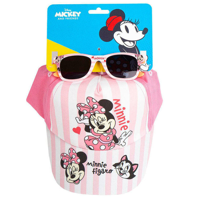 Pack De 6 Unidades - Set Gorra + Gafas Sol Minnie Disney