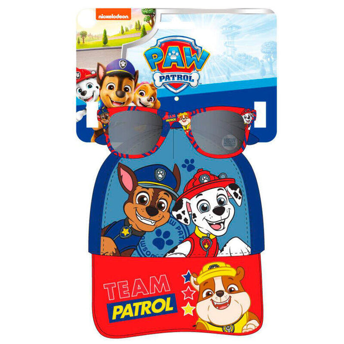 Pack De 6 Unidades - Set Gorra + Gafas Sol Patrulla Canina Paw Patrol