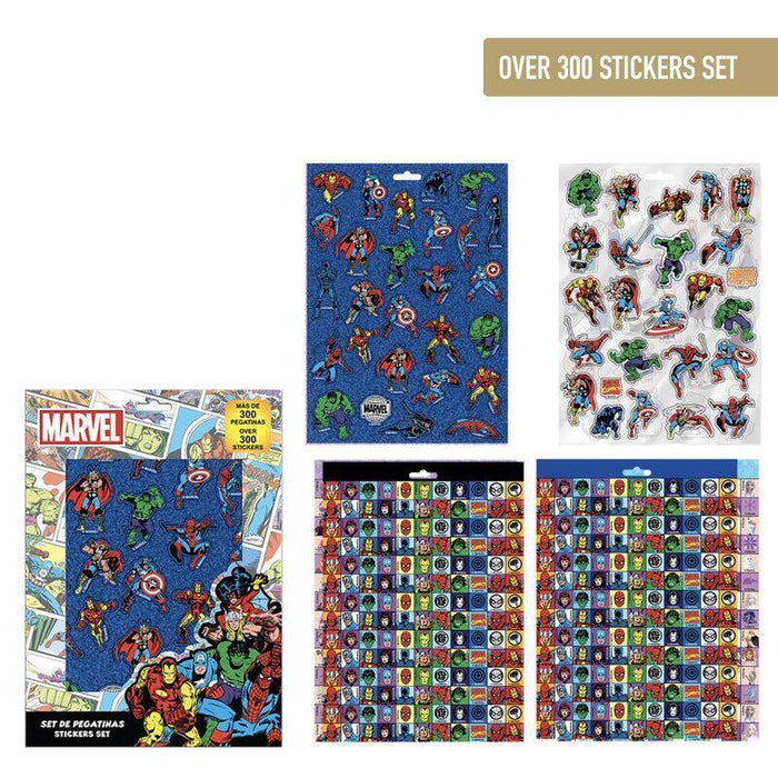 Pack De 6 Unidades - Set Pegatinas Marvel