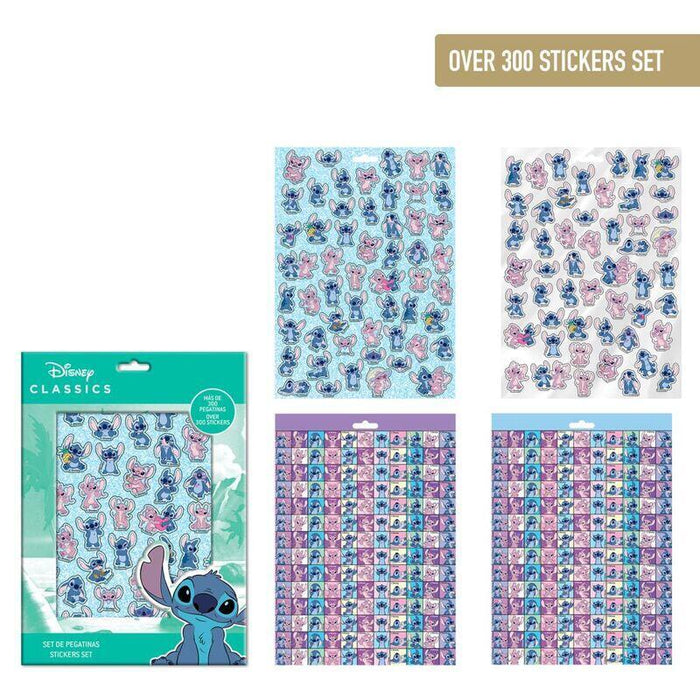 Pack De 6 Unidades - Set Pegatinas Stitch Disney