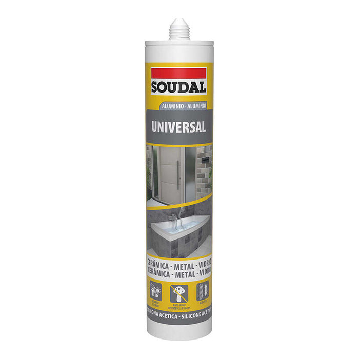 Pack De 6 Unidades - Silicona Universal Aluminio 280ml 115924 Soudal