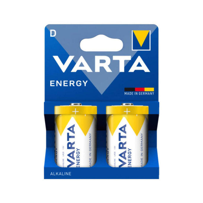 Pack De 6 Unidades Varta Energy Pila Alcalina D Lr20 Blister*2