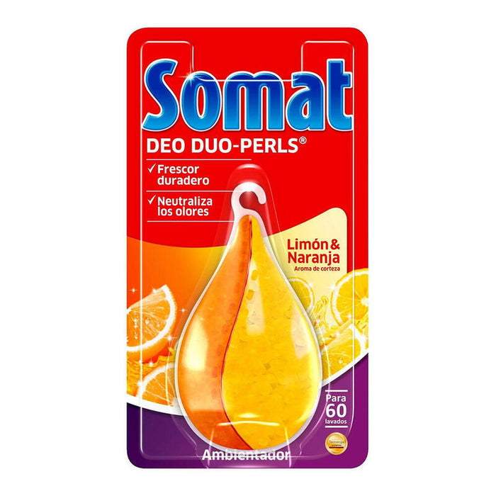 Pack De 8 Unidades - Ambientador Somat Para Lavavajillas Limon-Naranja (60 Lavados)