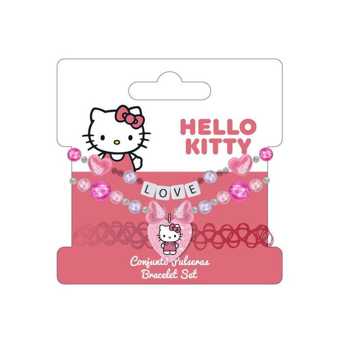 Pack De 8 Unidades - Blister Bisuteria Hello Kitty