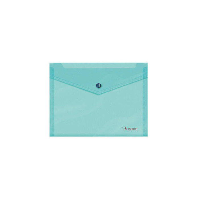 Pack De 8 Unidades Dohe Carpeta De Polipropileno A5 Apaisado - 150 Micras - Apertura Superior Y Cierre Broche