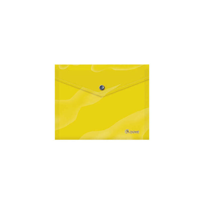 Pack De 8 Unidades Dohe Carpeta Tamaño A5 Apaisado - Fabricado En Polipropileno De 150 Micras - Apertura Superior Y