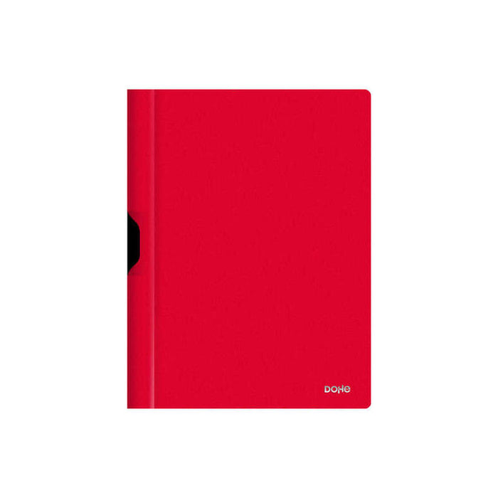 Pack De 8 Unidades Dohe Dossier A4 Con Clip Metalico - Tamaño A4 - Fabricado En Polipropileno Opaco De 350 Micras -