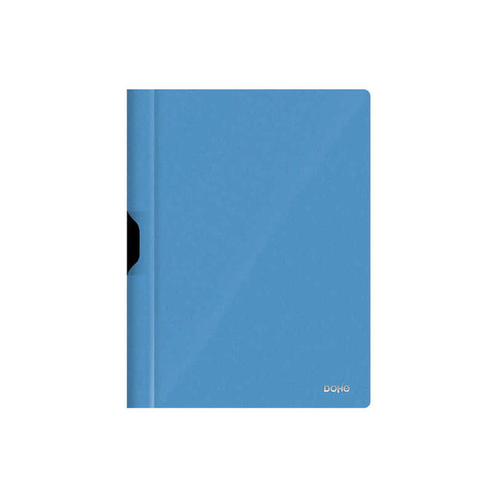 Pack De 8 Unidades Dohe Dossier Con Clip Metalico En Tamaño Din A4 - Fabricado En Polipropileno Opaco De 350 Micras -