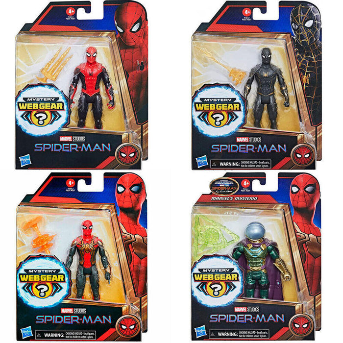 Pack De 8 Unidades - Figura Spiderman Marvel 15cm Surtido