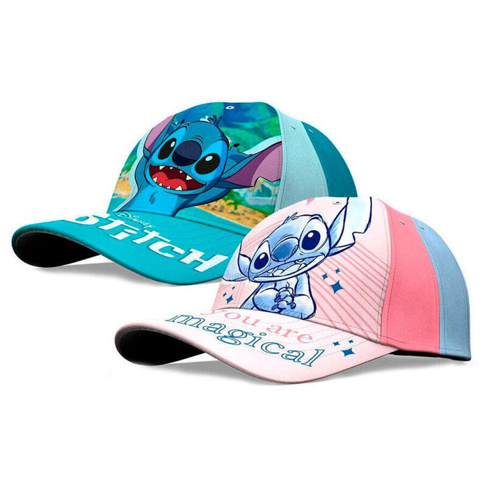 Pack De 8 Unidades - Gorra Stitch Disney Surtido