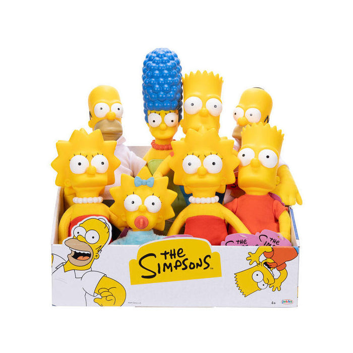 Pack De 8 Unidades - Peluche Los Simpsons Surtido