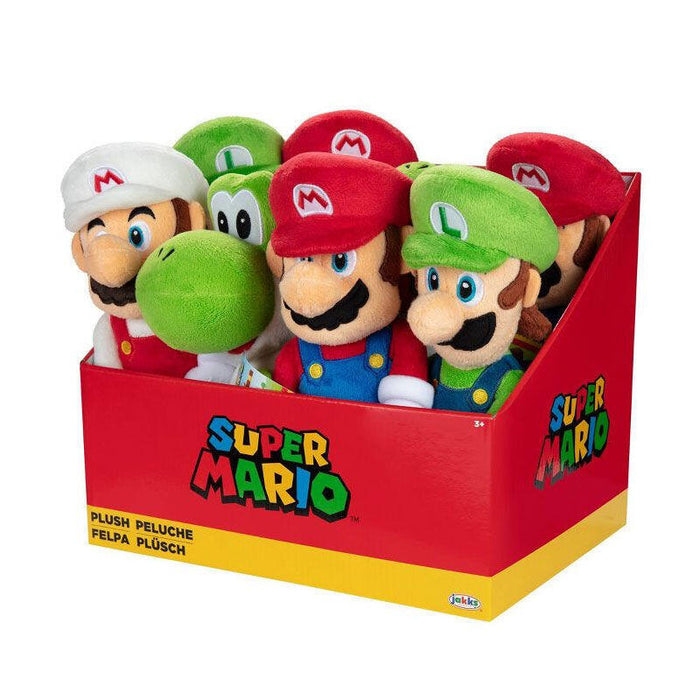 Pack De 8 Unidades - Peluche Super Mario 23cm Surtido